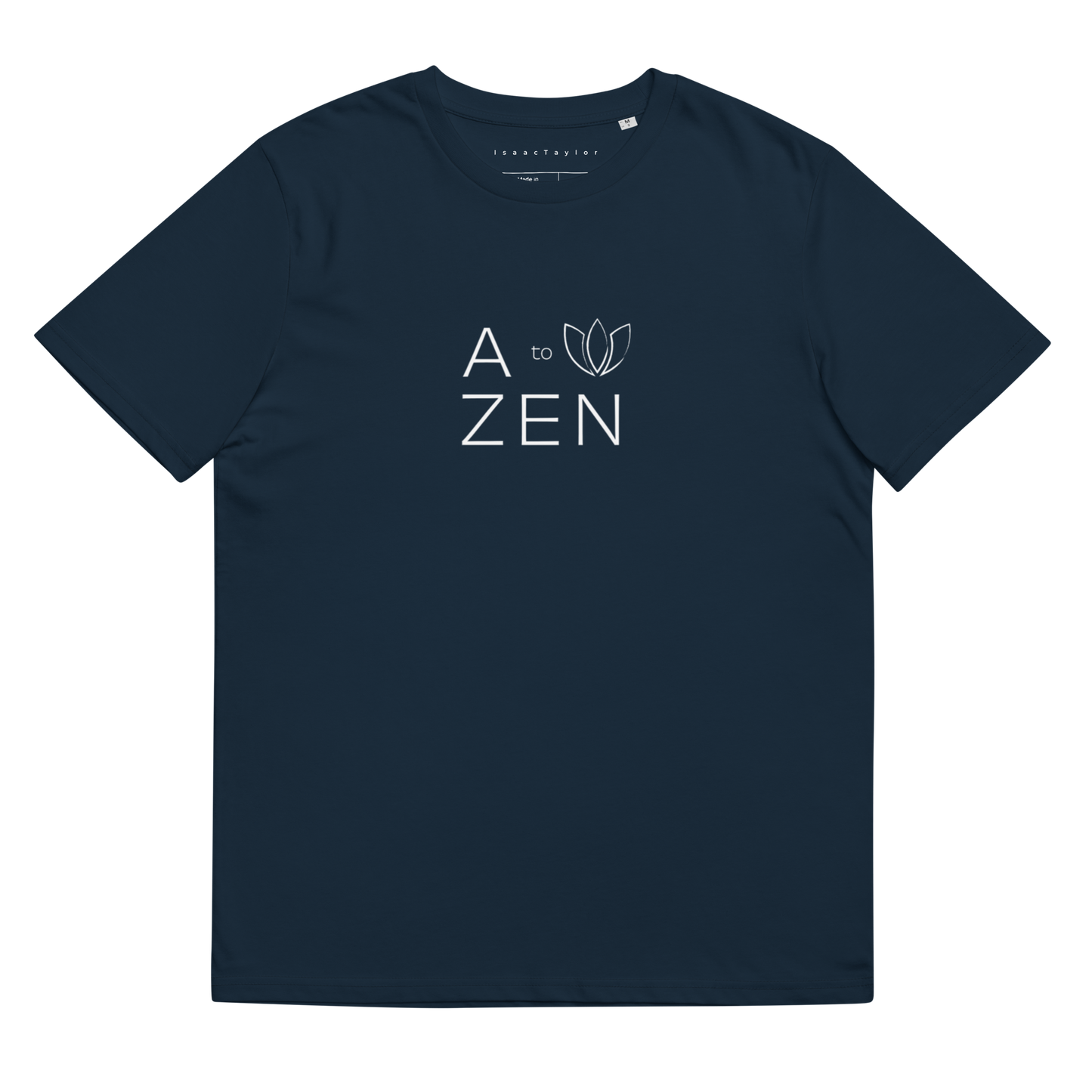 A to Zen Lotus Organic Unisex Tee